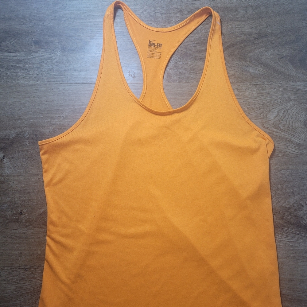 Nike orange tank top